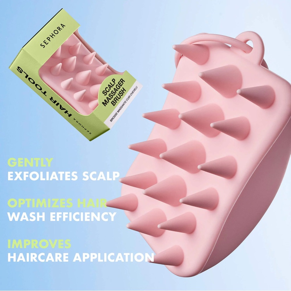 Sephora Pink Scalp Massager Brush